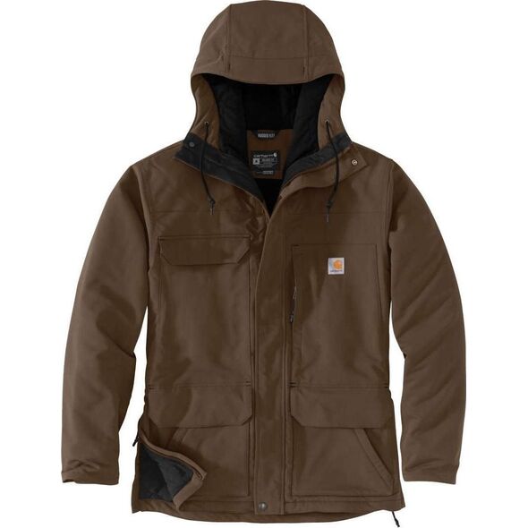 Carhartt Kurtka Carhartt Super Dux Insulated Coat Coffee