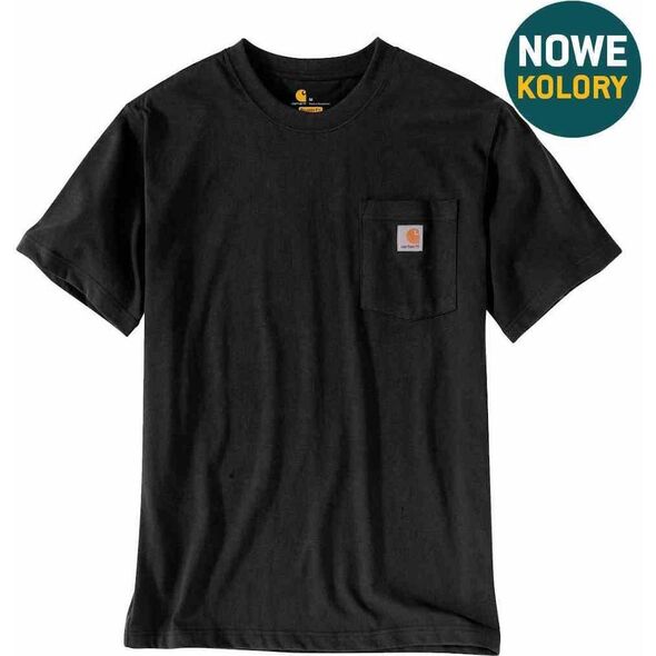 Carhartt Koszulka Carhartt Workwear Pocket SS Black