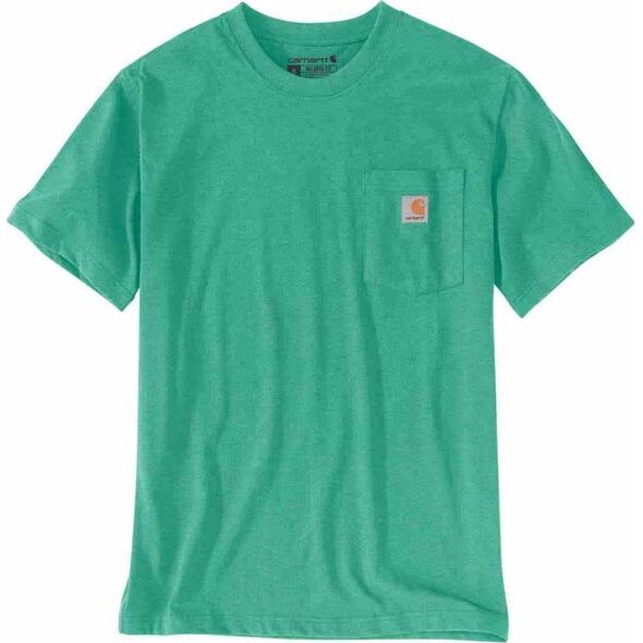 Carhartt Koszulka Carhartt Workwear Pocket SS Green Heather