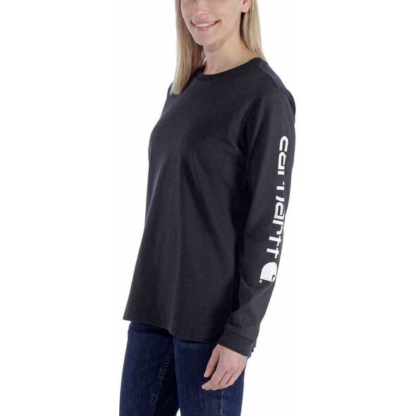 Carhartt Koszulka Carhartt Workwear Sleeve Logo Black
