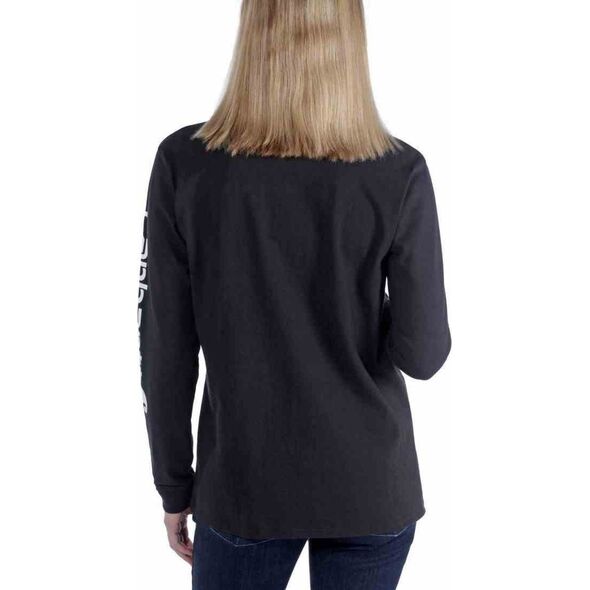 Carhartt Koszulka Carhartt Workwear Sleeve Logo Black