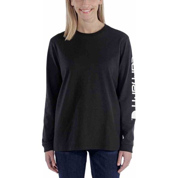 Carhartt Koszulka Carhartt Workwear Sleeve Logo Black