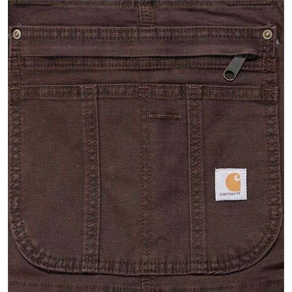 Carhartt Ogrodniczki Carhartt Crawford Double Front Brown