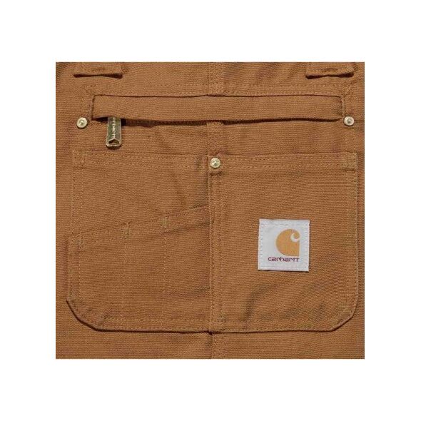 Carhartt Ogrodniczki Bib Overall Brown wW34/L32