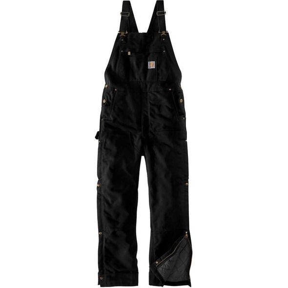 Carhartt Ocieplane Ogrodniczki Carhartt Firm Duck Black