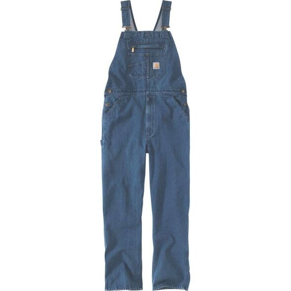 Carhartt Ogrodniczki Carhartt Loose Fit Denim Darkstone
