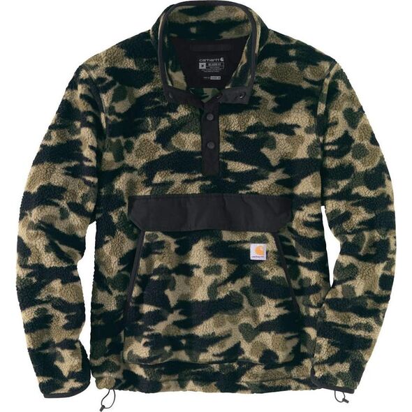 Carhartt Polar Carhartt Fleece Pullover Black Blind Duck