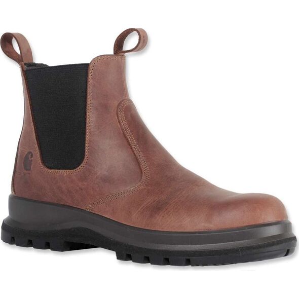 Carhartt Buty Carhartt Carter Chelsea Boot S3 Dark Brown