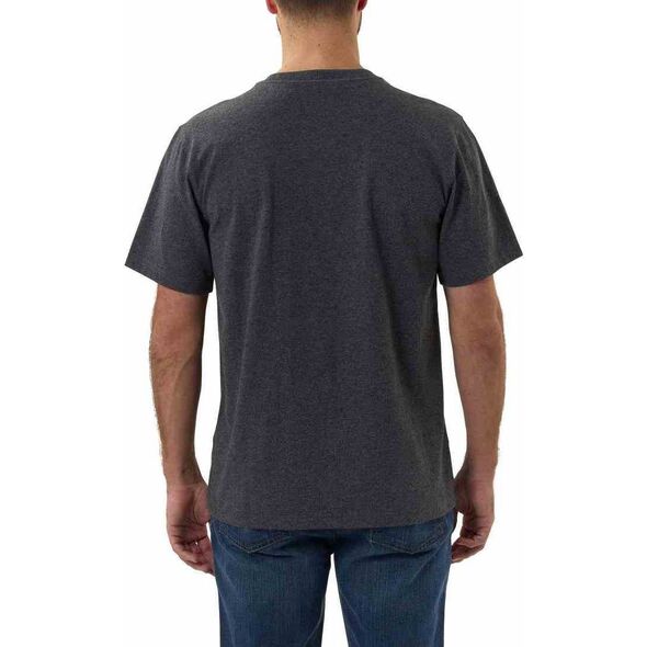 Carhartt Koszulka Carhartt Heavyweight Core Logo Carbon