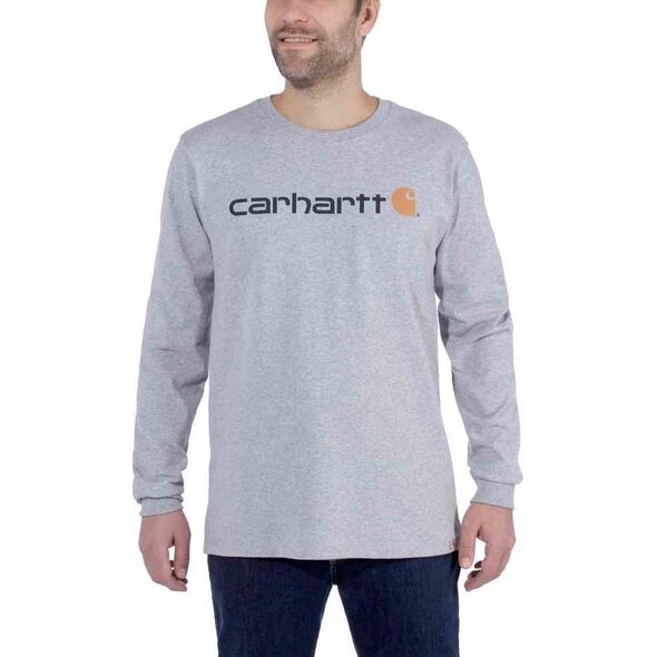 Carhartt Koszulka Carhartt EMEA Signature L/S Grey