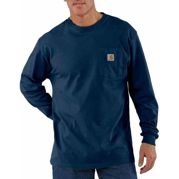 Carhartt Koszulka Carhartt Heavyweight pocket 2XL Navy