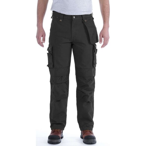 Carhartt Spodnie Carhartt Multi Pocket Washed Duck Black