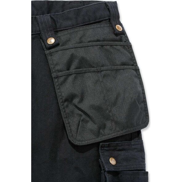 Carhartt Spodnie Carhartt Multi Pocket Washed Duck Black