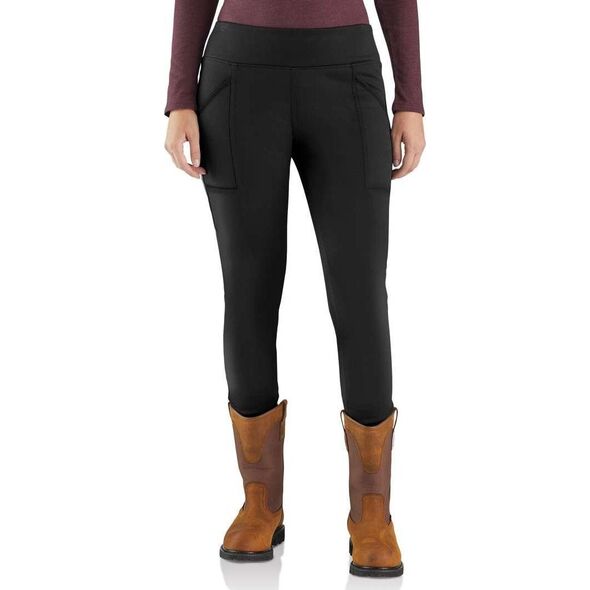 Carhartt Ocieplane Legginsy Carhartt Force Heav Black