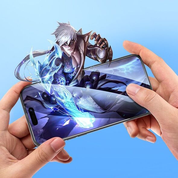 Hoco HOCO szkło hartowane HD 5D Guardian shield (SET 10in1) - do iPhone 14 Pro czarny (G14)