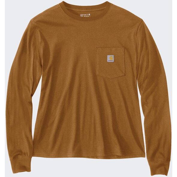 Koszulka Carhartt LS Light Brown