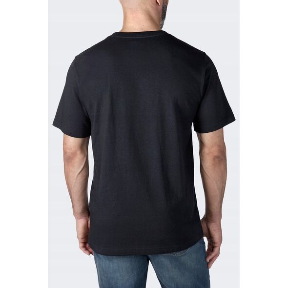 Koszulka Carhartt Heavyweight Camo C Black