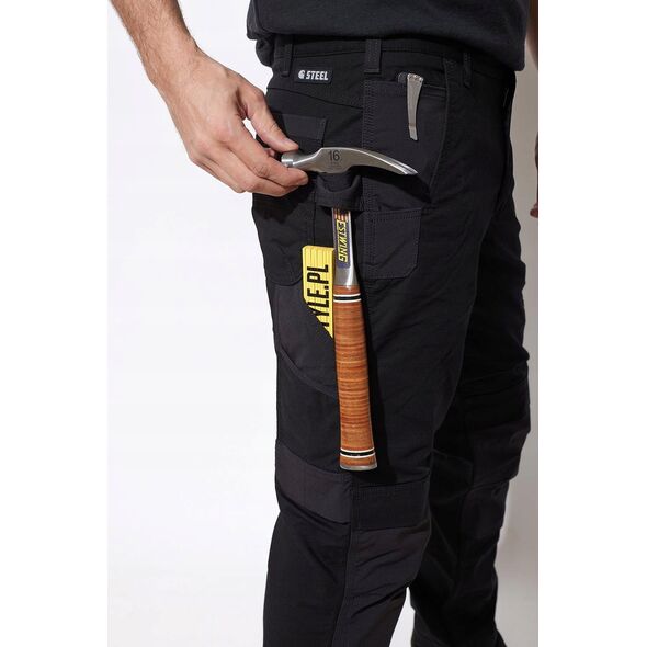 Spodnie Robocze Carhartt Steel Rugged Black