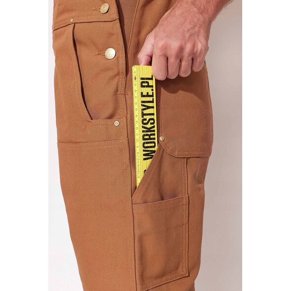 Ogrodniczki Carhartt Bib Overall Brown