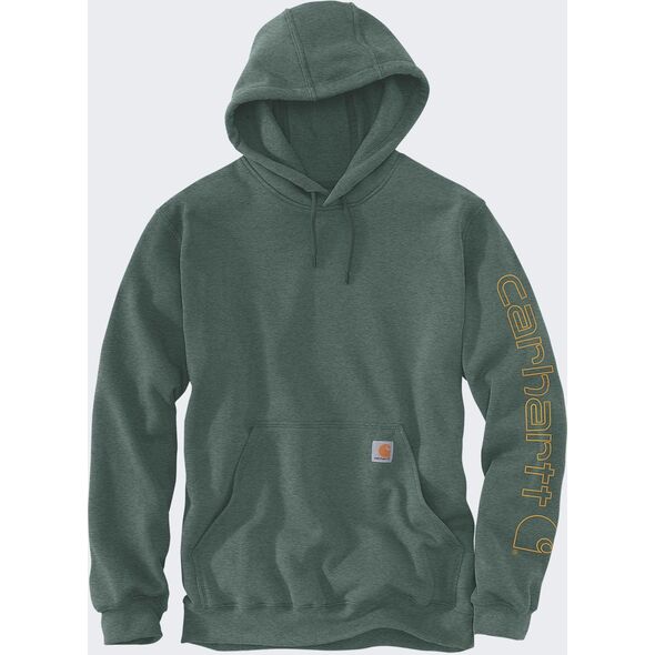 Bluza Carhartt Midweight Logo Sleeve Frosted