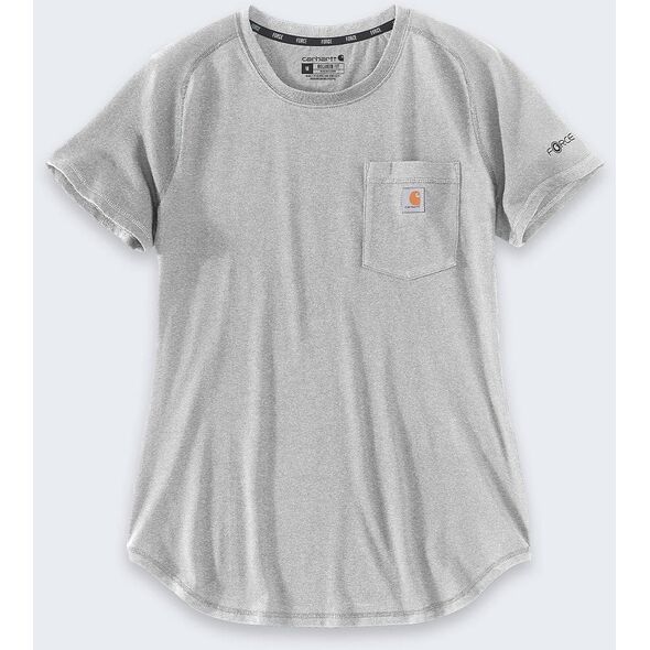 Koszulka Carhartt Force Mid Logo Grey
