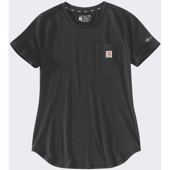 Koszulka Carhartt Force Mid Logo Black