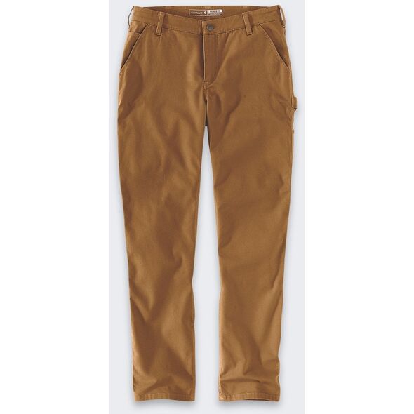 Damskie Spodnie Carhartt Rugged Flex Canvas Brown