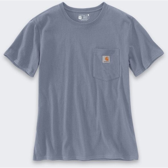 Koszulka Carhartt Heavyweight K87 Pocket Wisteria