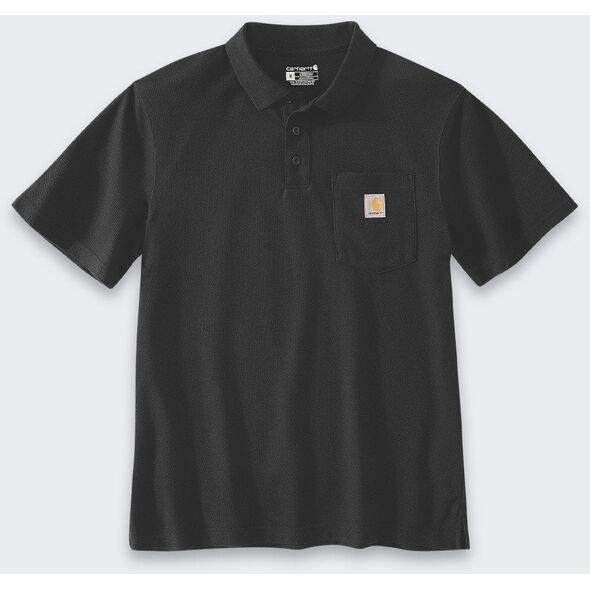 Koszulka Carhartt Loose Polo Black