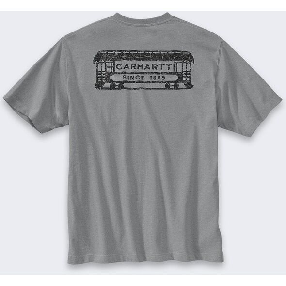 Koszulka Carhartt Streetcar Graphic Weather Ash