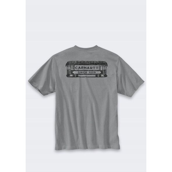 Koszulka Carhartt Streetcar Graphic Weather Ash