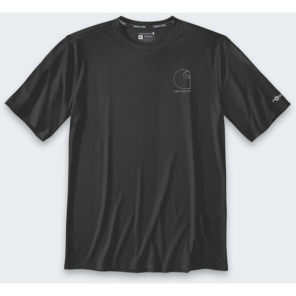 Koszulka Sun Defender Lightweight Logo SS Black