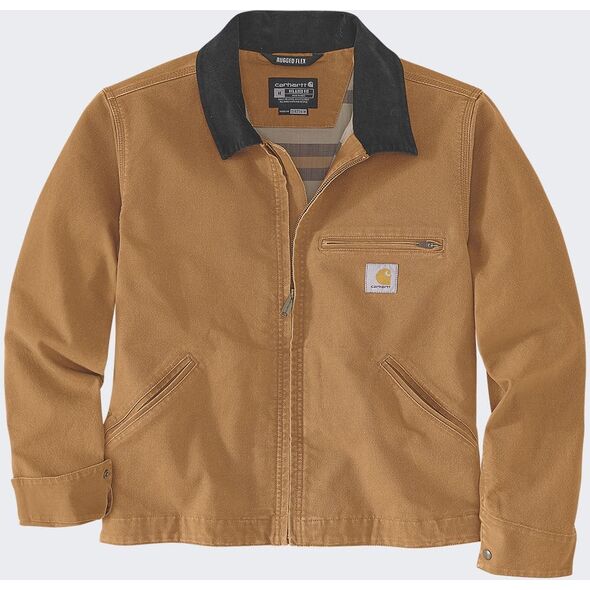 Kurtka Carhartt Rugged Flex Duck Detroit Brown