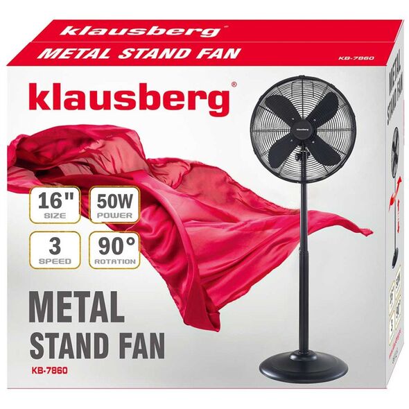 WENTYLATOR WIATRAK PODŁOGOWY KLAUSBERG KB-7860