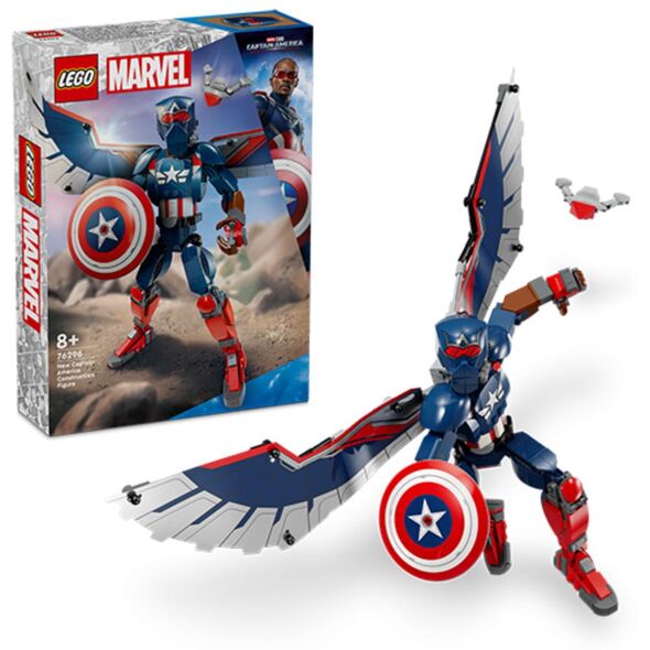 Lego Marvel Super Heroes New Captain America Construction Figure (76296) (LGO76296) έως 12 άτοκες Δόσεις