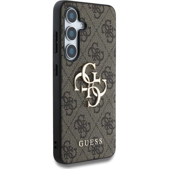 Guess Big 4G Logo Classic Logo Case for Samsung Galaxy S25 Plus Brown