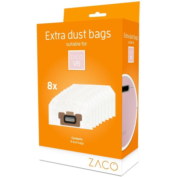Zaco V6 8 τεμ. - Σακούλες για ρομποτική ηλεκτρική σκούπα