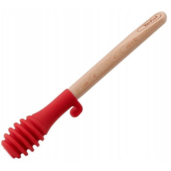 Κουτάλι μελιού Tefal Ingenio Wood μήκους 17,5 cm καφέ/κόκκινο