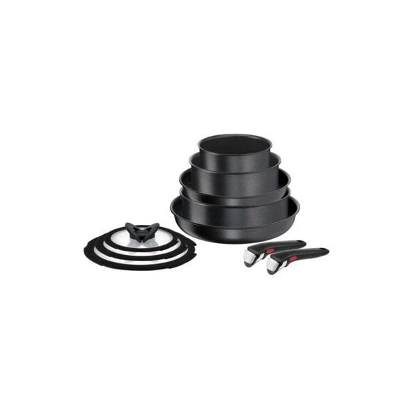 Tefal Ingenio Daily Chef 10 αντικείμενα - Σετ κατσαρόλες και τηγάνια + λαβή