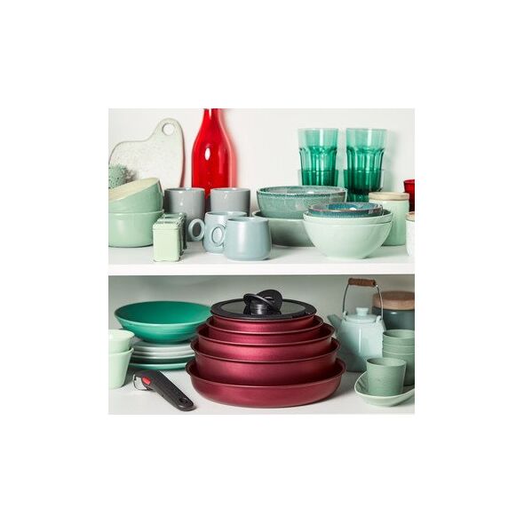 Tefal Ingenio Daily Chef 10 αντικείμενα - Σετ κατσαρόλες και τηγάνια + λαβή