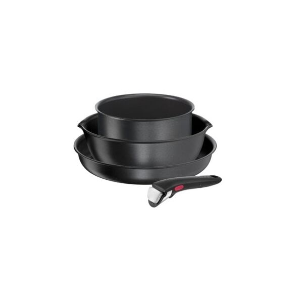 Tefal Ingenio Daily Chef 4 αντικείμενα - Σετ κατσαρόλες και τηγάνια + λαβή