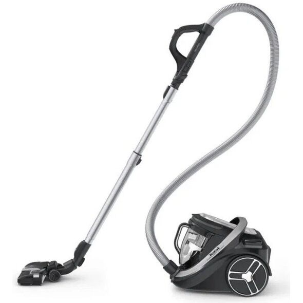 Tefal Silence Force Cyclonic Effitech 500 W χωρίς σακούλα μαύρη - Ηλεκτρική σκούπα