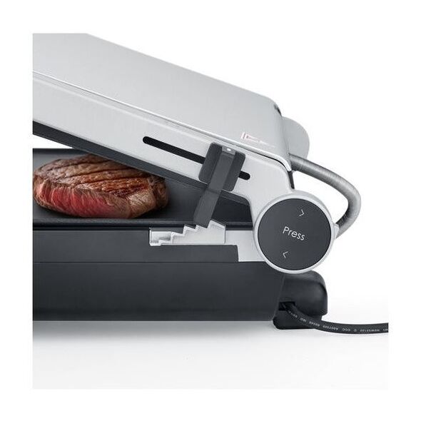 Caso Διπλή Επαφή Γκριλ με Θερμοέλεγχο | SteakMaster Pro | Γκριλ επαφής | 2000 W | Ανοξείδωτο Ατσάλι/Μαύρο