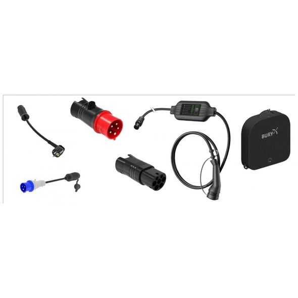Φορητός σταθμός φόρτισης Bury PowerFlash PF9050 SET EU PREMIUM