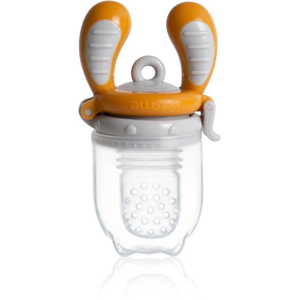 Νέο! Ειδική προσφορά! Kidsme Food Feeder συσκευή σίτισης μωρού για στερεές τροφές (μεσαίο) Κεχριμπάρι από 4 μηνών 160350AM