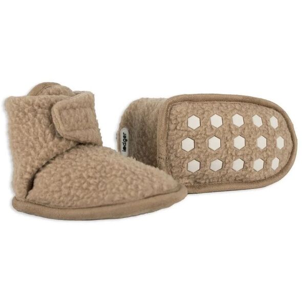 Νέο! Lodger Slipper Teddy παντόφλες Μπεζ 6-12μ SLT 630_6-12