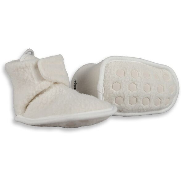 Νέο! Lodger Slipper Teddy παντόφλες Cloud Dancer 6-12m SLT 101_6-12