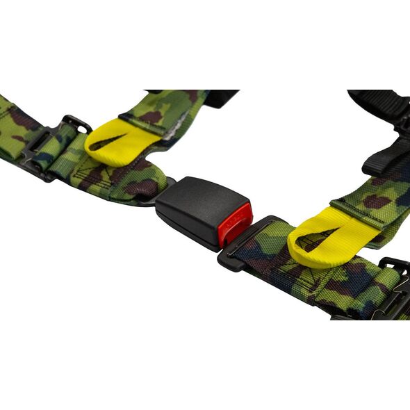 Ζώνες ασφαλείας Slide V2 Camo 4P 2" E4