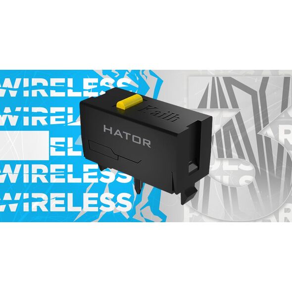 Ποντίκι Υπολογιστή Gaming Hator HTM630 Pulsar 3 12000dpi Ασύρματο