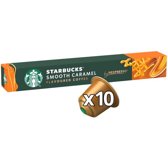Starbucks Registered  Ομαλή Καραμέλα από Nespresso Registered   10 μερίδες - Κάψουλες καφέ